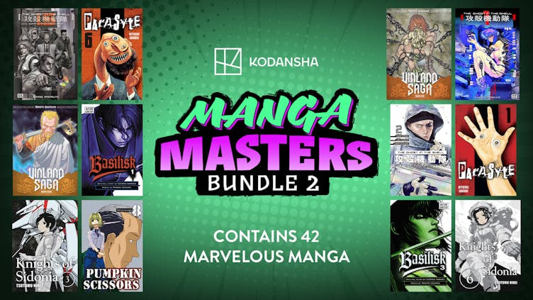 Grab The Ghost in the ck444 game Shell and More with our Manga Masters Bundle 2